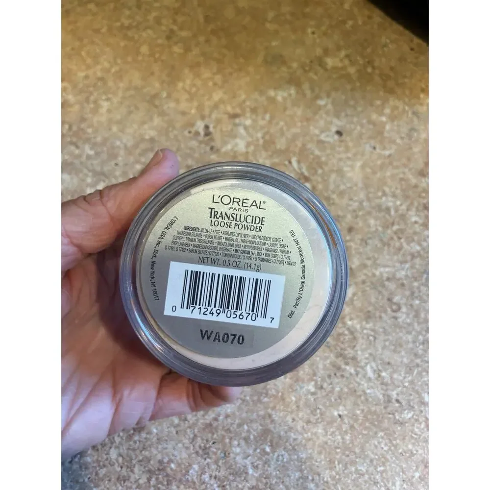 NEW L'OREAL TRANSLUCIDE Naturally Luminous Loose Powder - Translucent